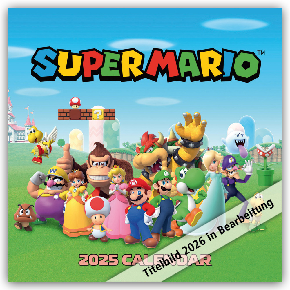 Nintendo - Super Mario 2026 - Wandkalender main product photo