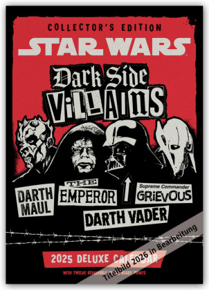 Star Wars A3-Deluxe Kalender 2026 - Collectors Edition Wandkalender