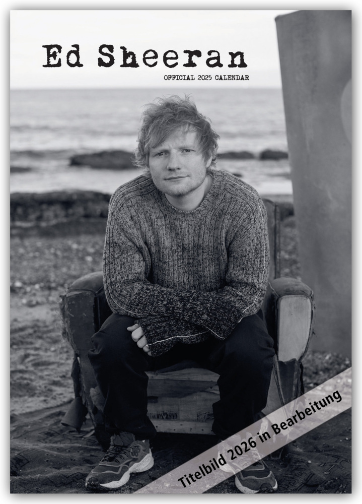 Ed Sheeran 2026 - A3-Posterkalender main product photo