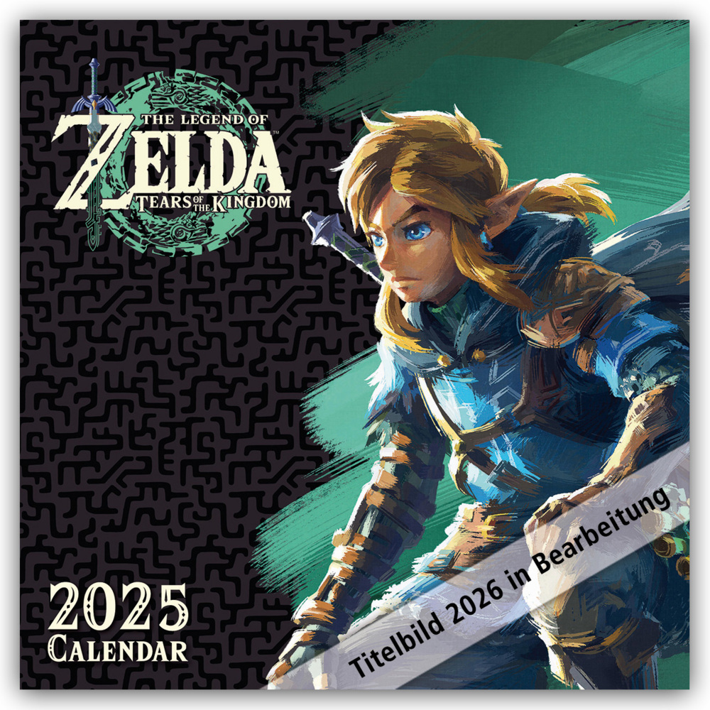Nintendo - The Legend of Zelda - Die Legende von Zelda 2026 - Wandkalender main product photo