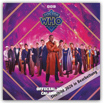 Doctor Who - The Classic Edition 2026 - Wandkalender