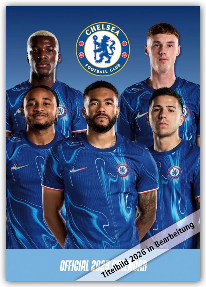 Chelsea FC 2026 - A3-Posterkalender main product photo