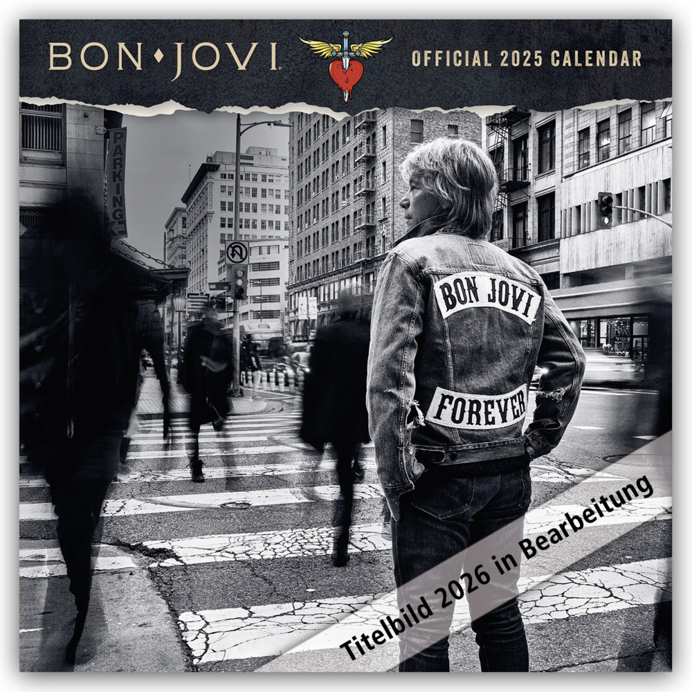 Bon Jovi - Offizieller Kalender 2026 main product photo