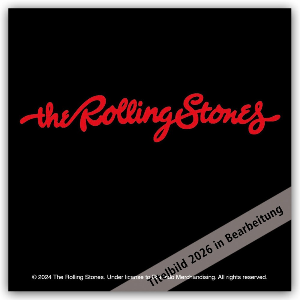 The Rolling Stones - Die Rolling Stones 2026 - Wandkalender main product photo