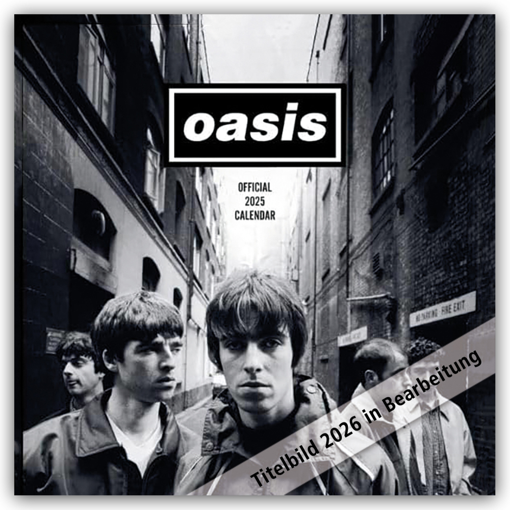 Oasis - Offizieller Kalender 2026 main product photo