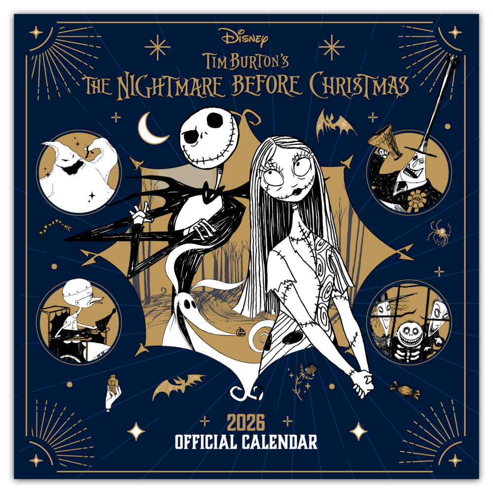 Tim Burton's The Nightmare before Christmas - Offizieller Kalender 2026 main product photo