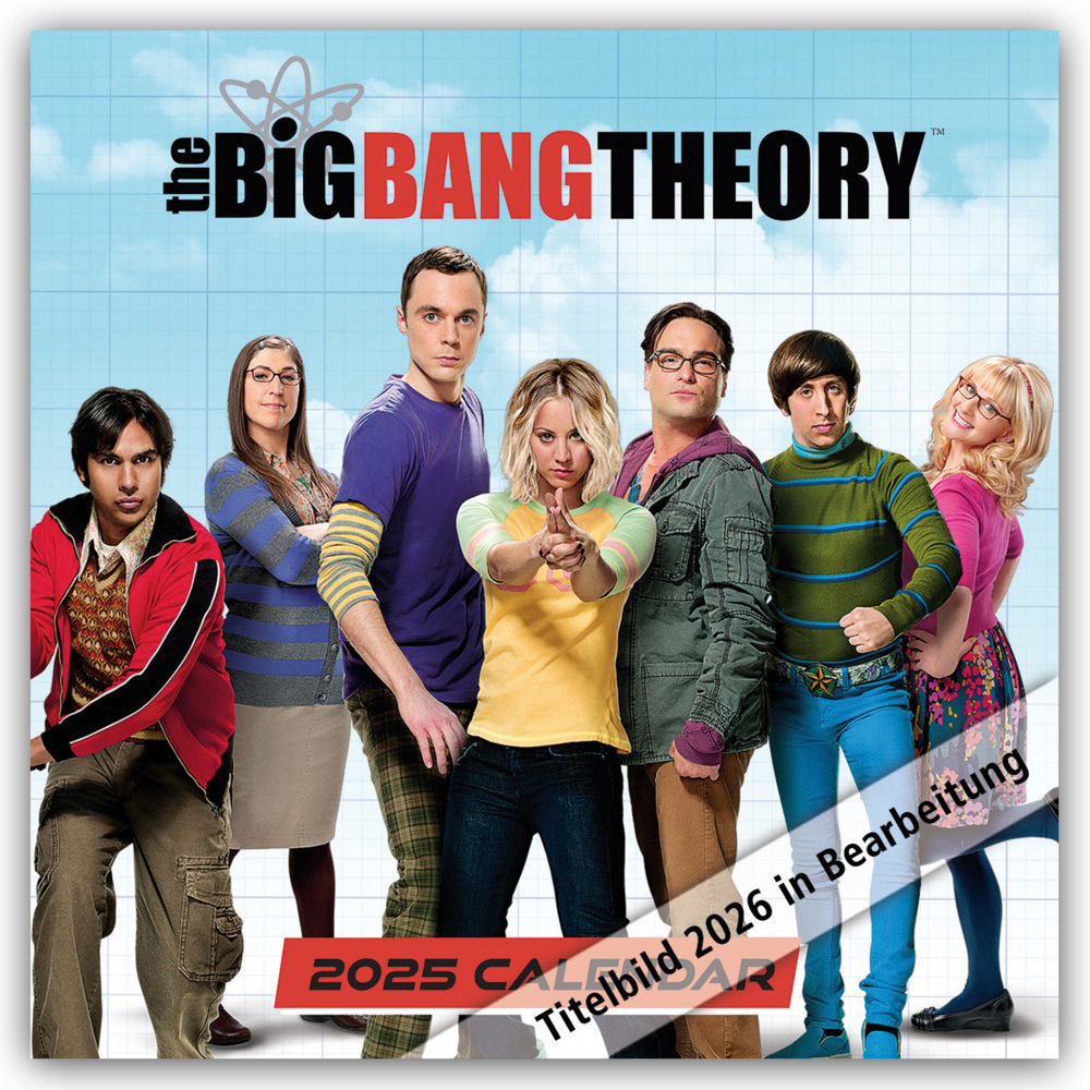The Big Bang Theory - Kalender 2026 main product photo