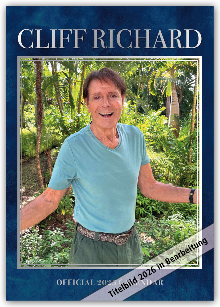 Cliff Richard 2026 - A3-Posterkalender main product photo