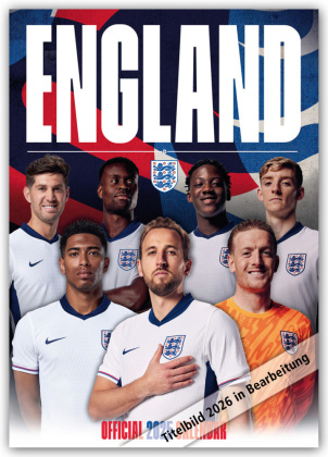 England Men's Football - Englische Fußball-Nationalmannschaft 2026 - A3-Posterkalender