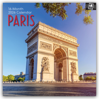 Paris 2026 - 16-Monatskalender