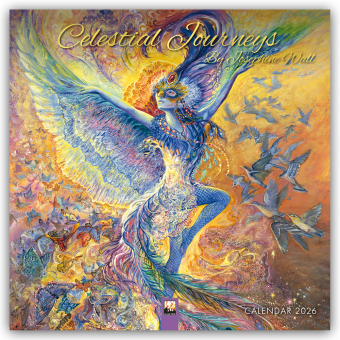 Celestial Journeys by Josephine Wall - Himmlische Reisen von Josephine Wall 2026 - Original Flame Tree Publishing-Kalender [Kalender]