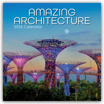 Amazing Architecture - Atemberaubende Architektur 2026 - 16-Monatskalender