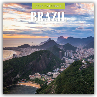 Brazil - Brasilien 2026 - 16-Monatskalender