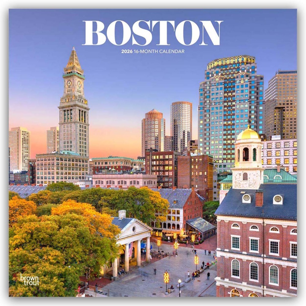 Boston 2026 - 16-Monatskalender main product photo