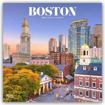 Boston 2026 - 16-Monatskalender