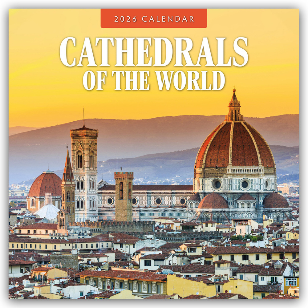 Cathedrals of the World - Kathedralen der Welt 2026 - 16-Monatskalender main product photo