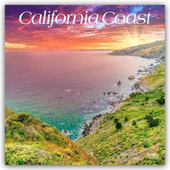 California Coast - Kalifornische Küste 2026 - 16-Monatskalender