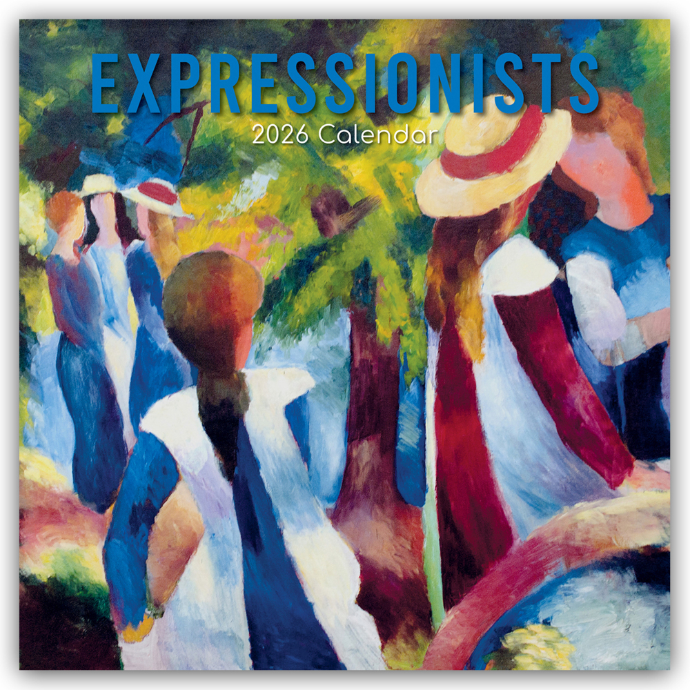 Expressionists - Expressionisten - Expressionismus 2026 - 16-Monatskalender main product photo