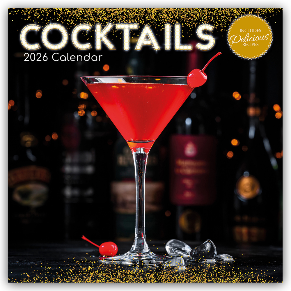 Cocktails 2026 - 16-Monatskalender main product photo