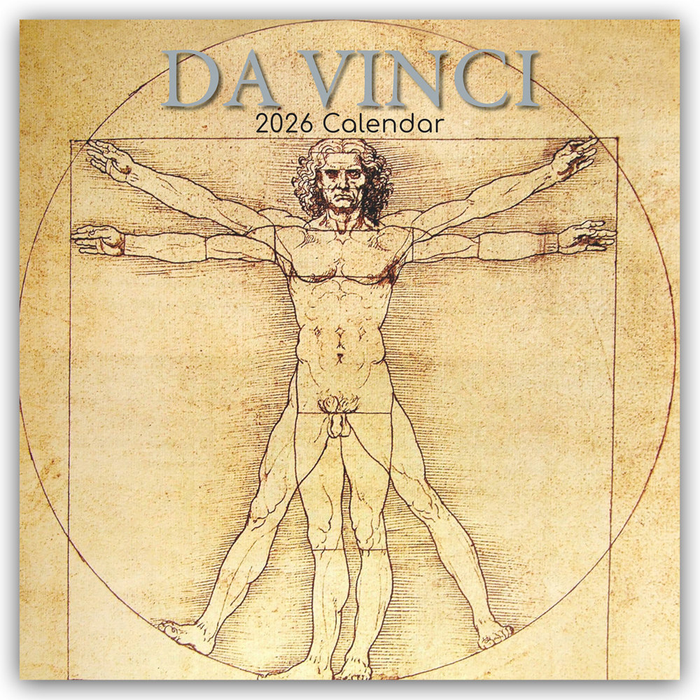 Leonardo da Vinci 2026 - 16-Monatskalender main product photo