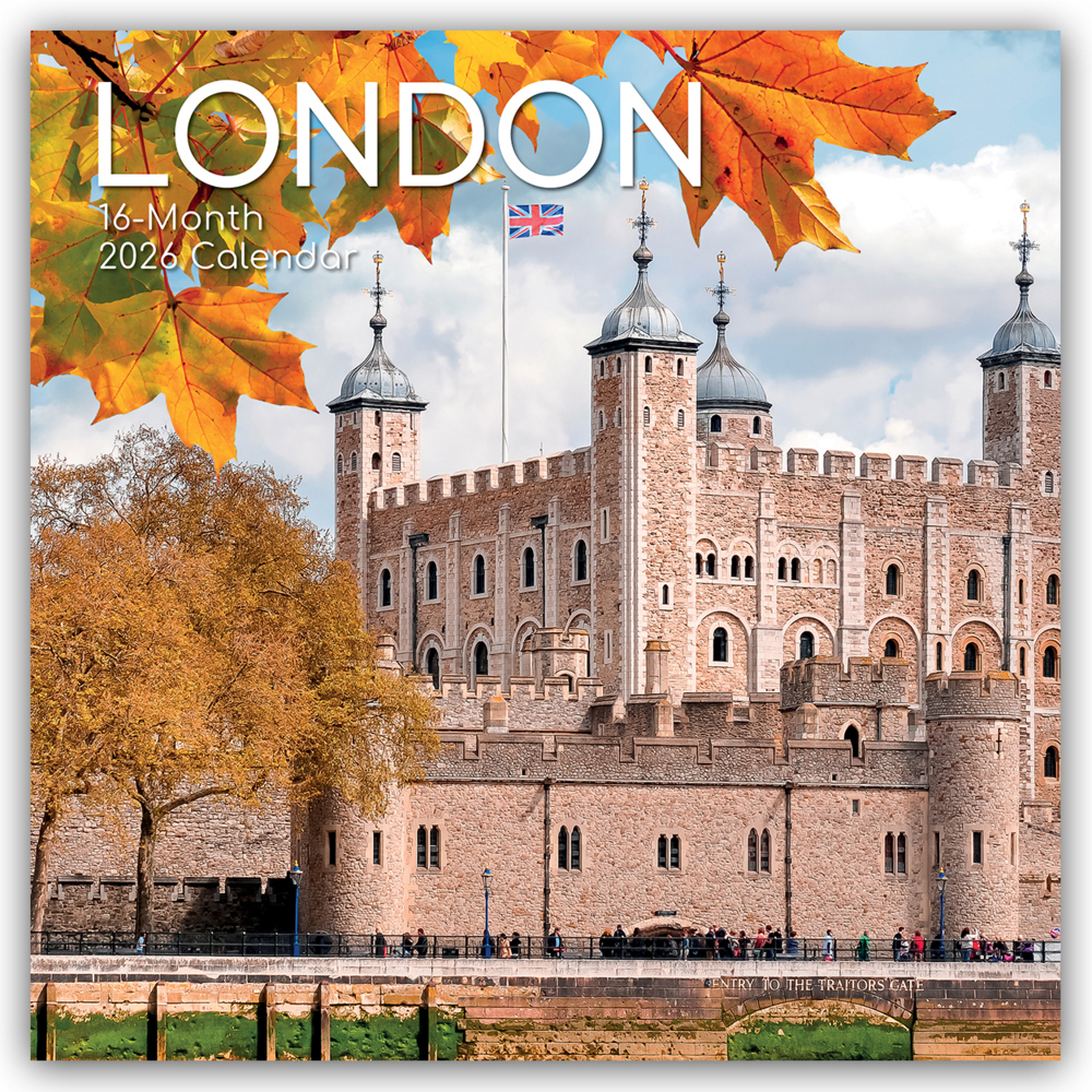 London 2026 - 16-Monatskalender main product photo