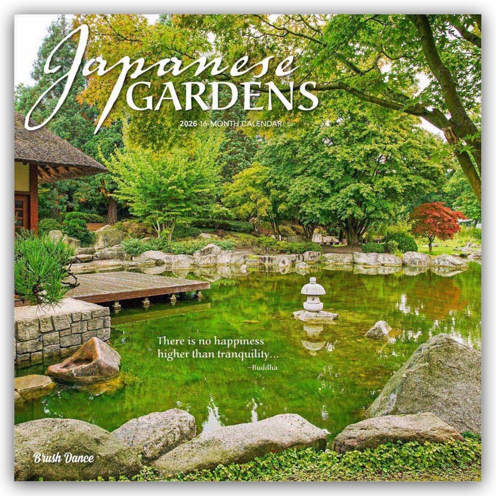 Japanese Gardens - Japanische Gärten 2026 - 16-Monatskalender main product photo