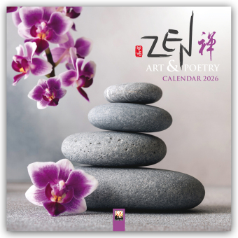 Zen Art & Poetry - Zen Kunst und Poesie 2026 - Original Flame Tree Publishing-Kalender [Kalender]