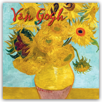Vincent van Gogh 2026 - 16-Monatskalender