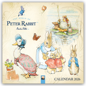 The World of Peter Rabbit - Die Welt von Peter Rabbit 2026 - Original Flame Tree Publishing-Kalender [Kalender]
