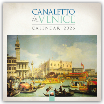 Canaletto in Venedig 2026 - Original Flame Tree Publishing-Kalender [Kalender]