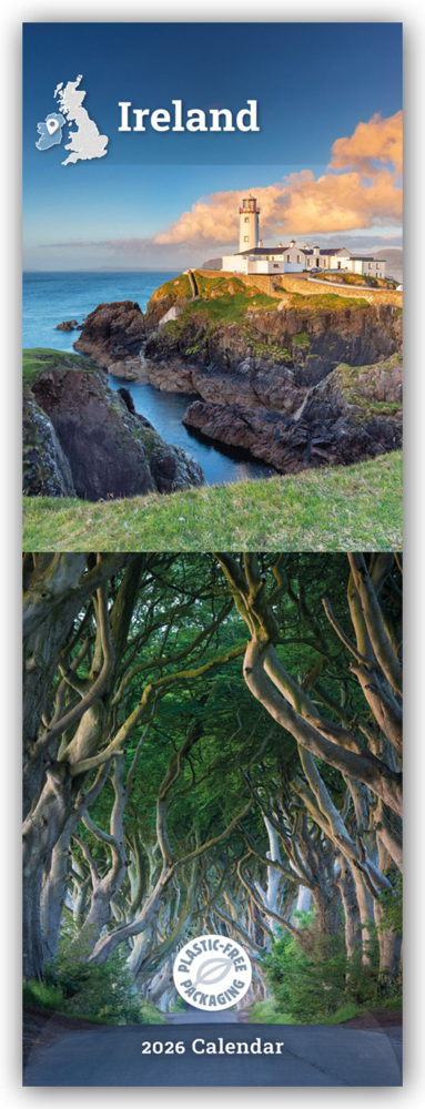 Irland 2026 - Slimline-Kalender main product photo