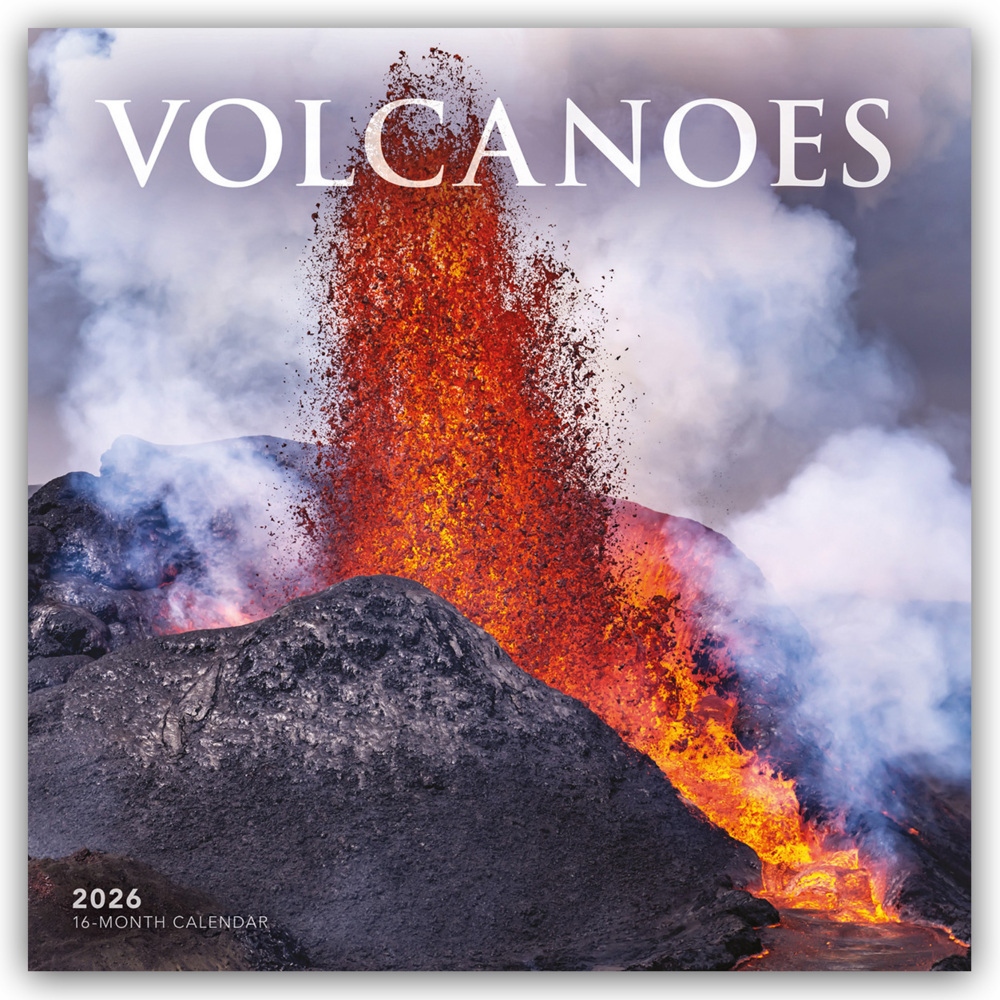 Volcanoes - Vulkane 2026 - Wand-Kalender main product photo