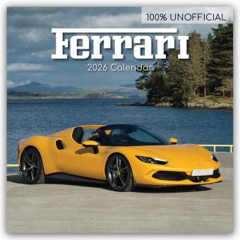 Ferrari 2026 - 16-Monatskalender