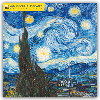 Vincent van Gogh - Landschaften 2026 - Original Flame Tree Publishing-Kalender [Kalender]