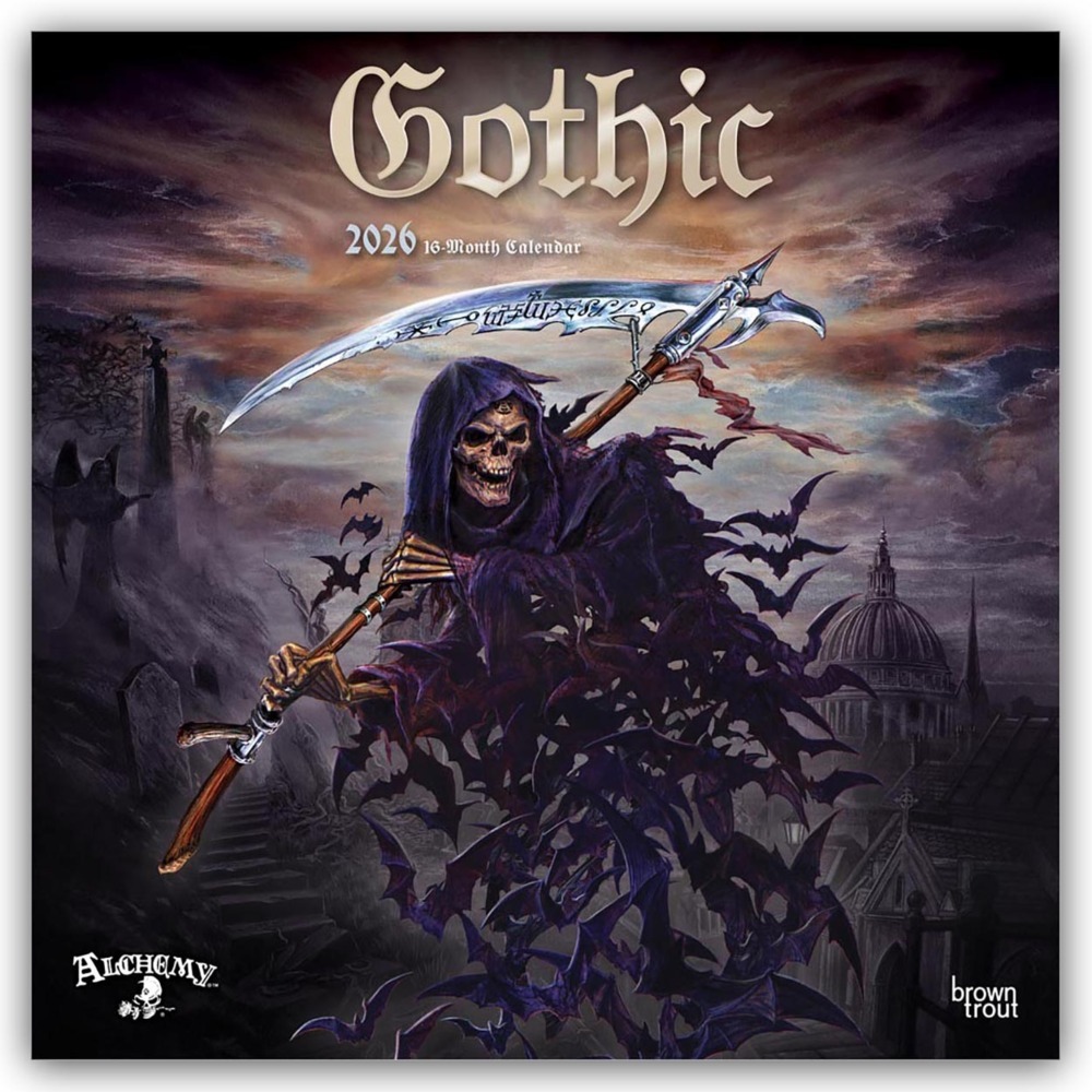 Gothic 2026 - 16-Monatskalender main product photo