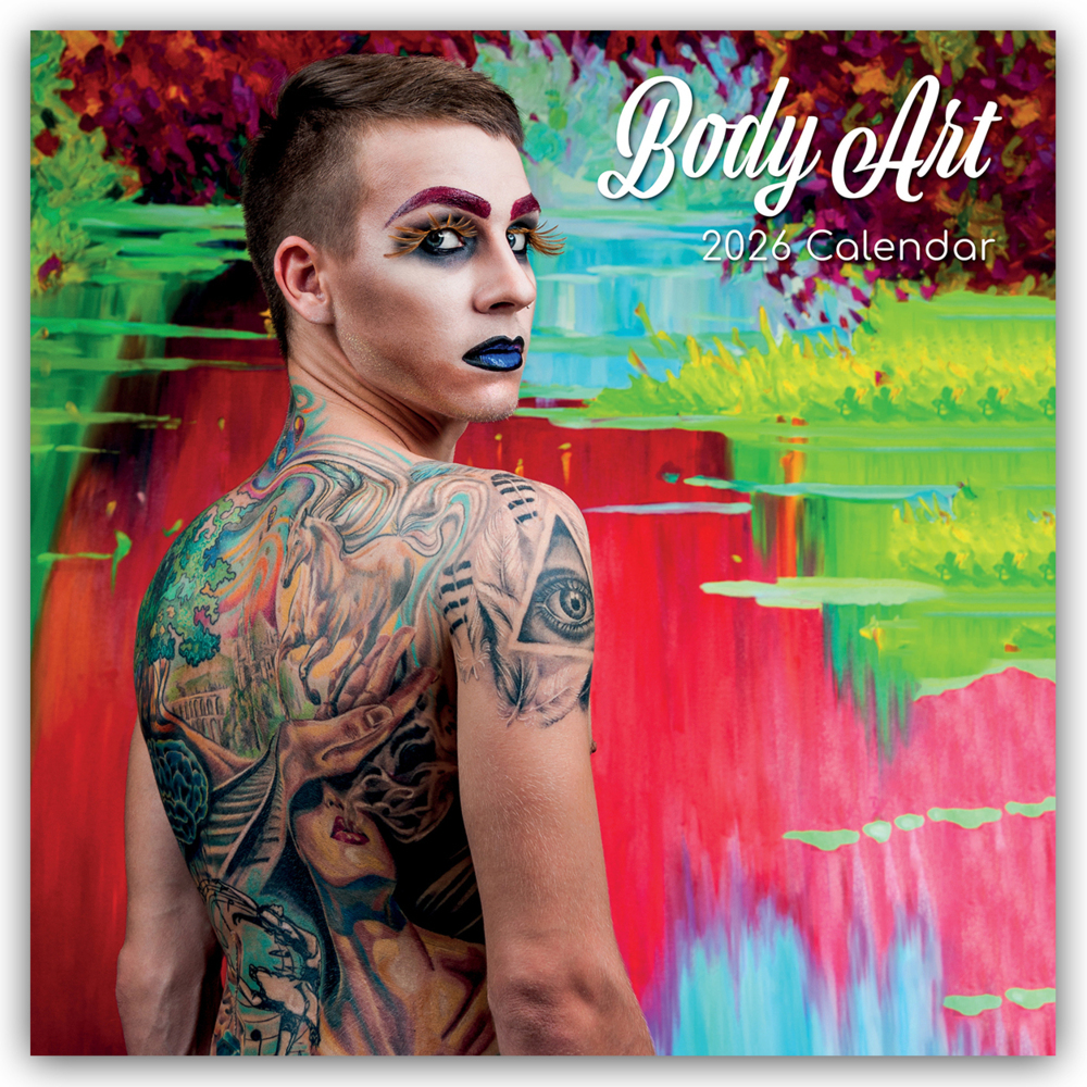 Body Art - Körperkunst - Tattoo-Kunst 2026 - 16-Monatskalender main product photo