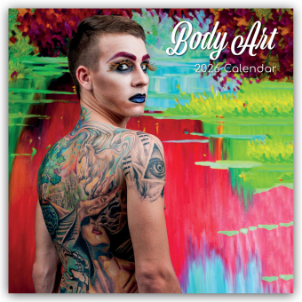 Body Art - Körperkunst - Tattoo-Kunst 2026 - 16-Monatskalender