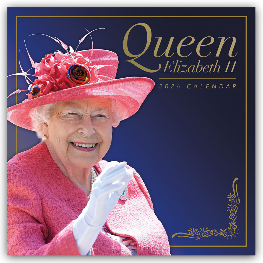 Queen Elisabeth II - Königin Elisabeth II 2026 - Wand-Kalender main product photo