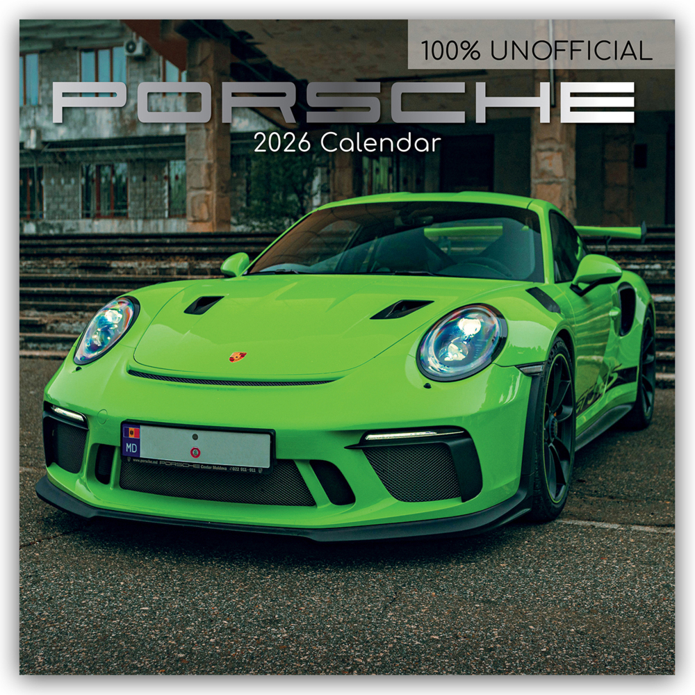 Porsche 2026 - 16-Monatskalender main product photo