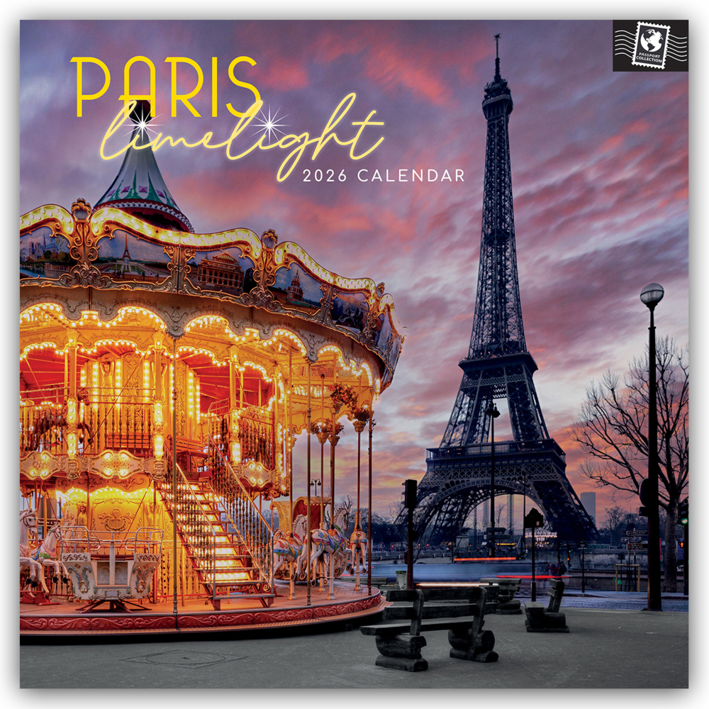 Paris Limelight - Paris im Rampenlicht 2026 - 16-Monatskalender main product photo
