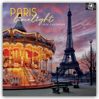 Paris Limelight - Paris im Rampenlicht 2026 - 16-Monatskalender