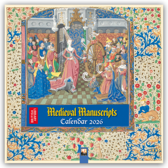 British Library Illuminated Manuscripts - Bilderhandschriften der Britischen Nationalbibliothek 2026 - Original Flame Tree Publishing-Kalender [Kalender]
