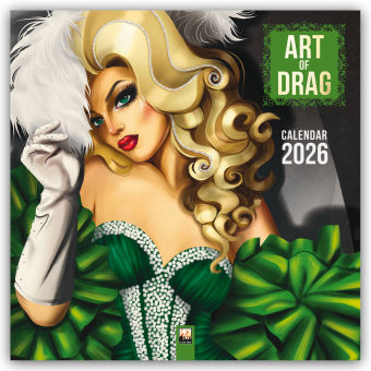Art of Drag 2026 - Original Flame Tree Publishing-Kalender [Kalender]