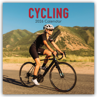 Cycling - Fahrradfahren - Fahrrad - Radsport 2026 - 16-Monatskalender