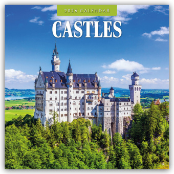 Castles - Burgen - Schlösser 2026 - 16-Monatskalender