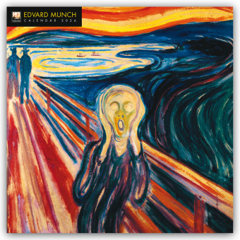 Edvard Munch 2026 - Original Flame Tree Publishing-Kalender [Kalender]