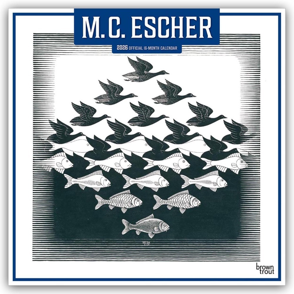 M. C. Escher 2026 - 16-Monatskalender main product photo