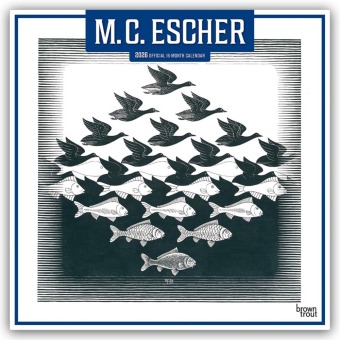 M. C. Escher 2026 - 16-Monatskalender