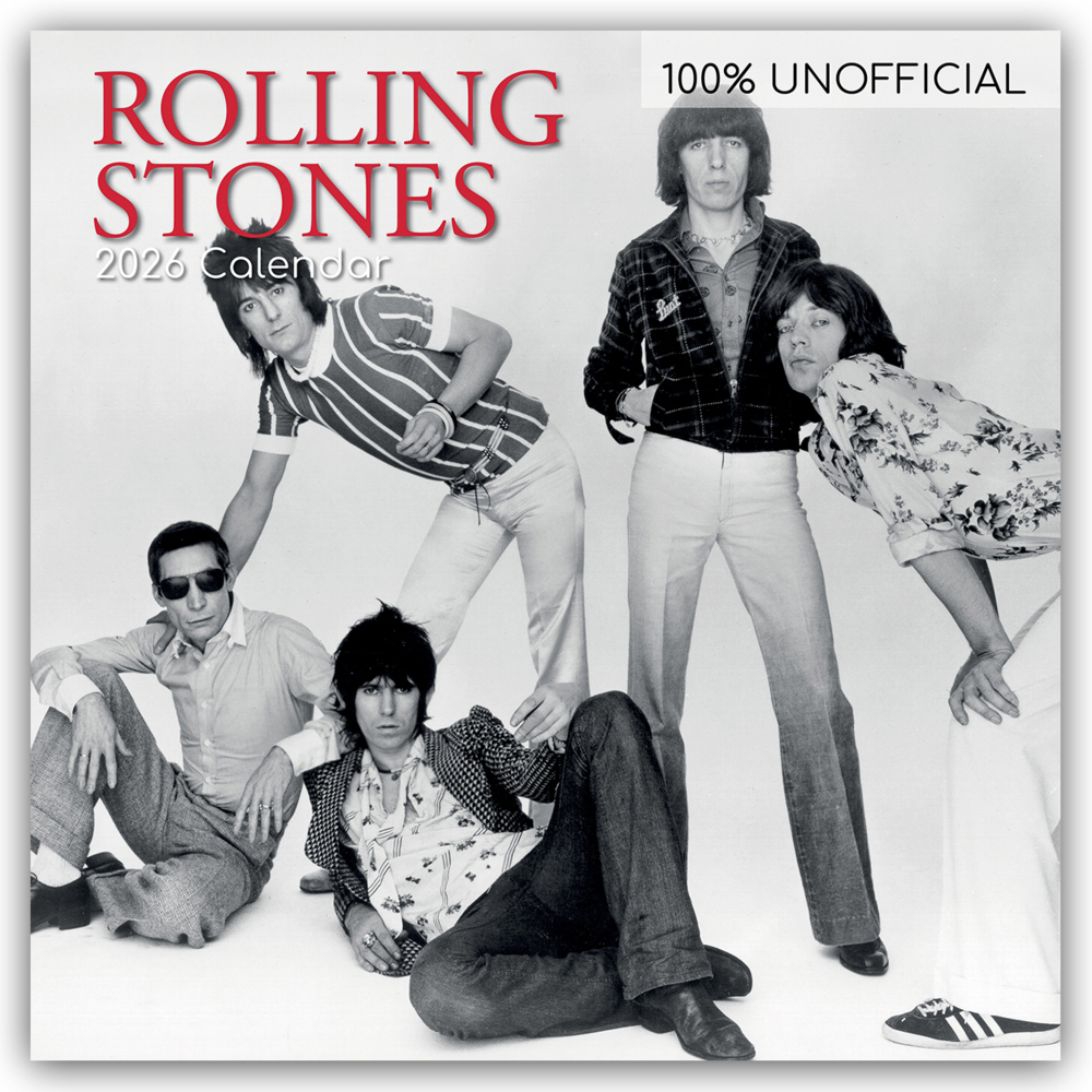 Rolling Stones 2026 - 16-Monatskalender main product photo