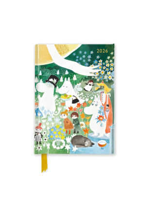 Tove Jansson - Moomin - Die wundersame Reise ins Mumintal - Taschenkalender 2026